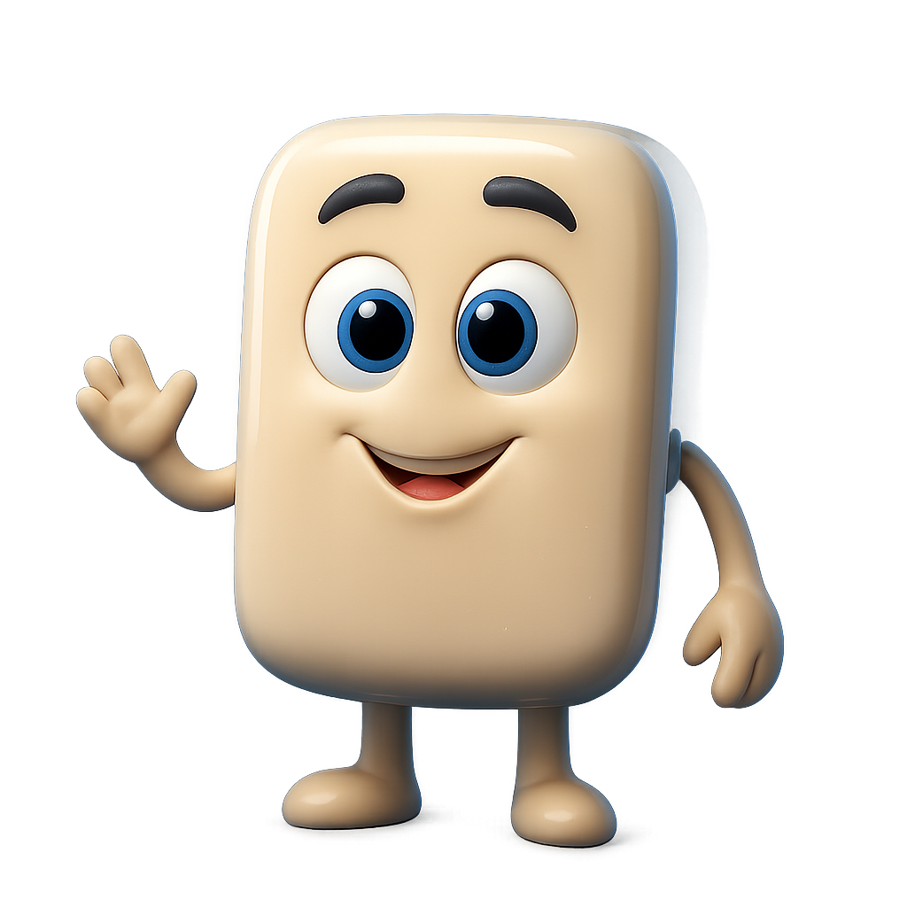 Animated YouTube Short featuring a Pixar-style cartoon soap bar demonstrating a product